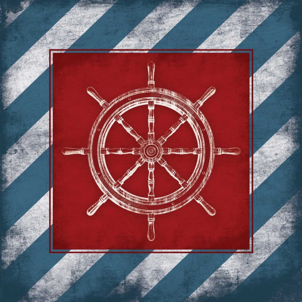 Striped Steering Wheel art print by Jace Grey for $57.95 CAD