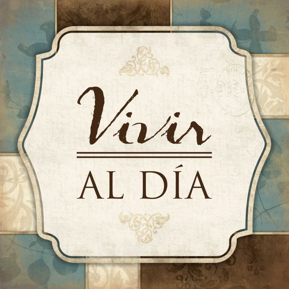 Vivir Al Dia art print by Jace Grey for $57.95 CAD