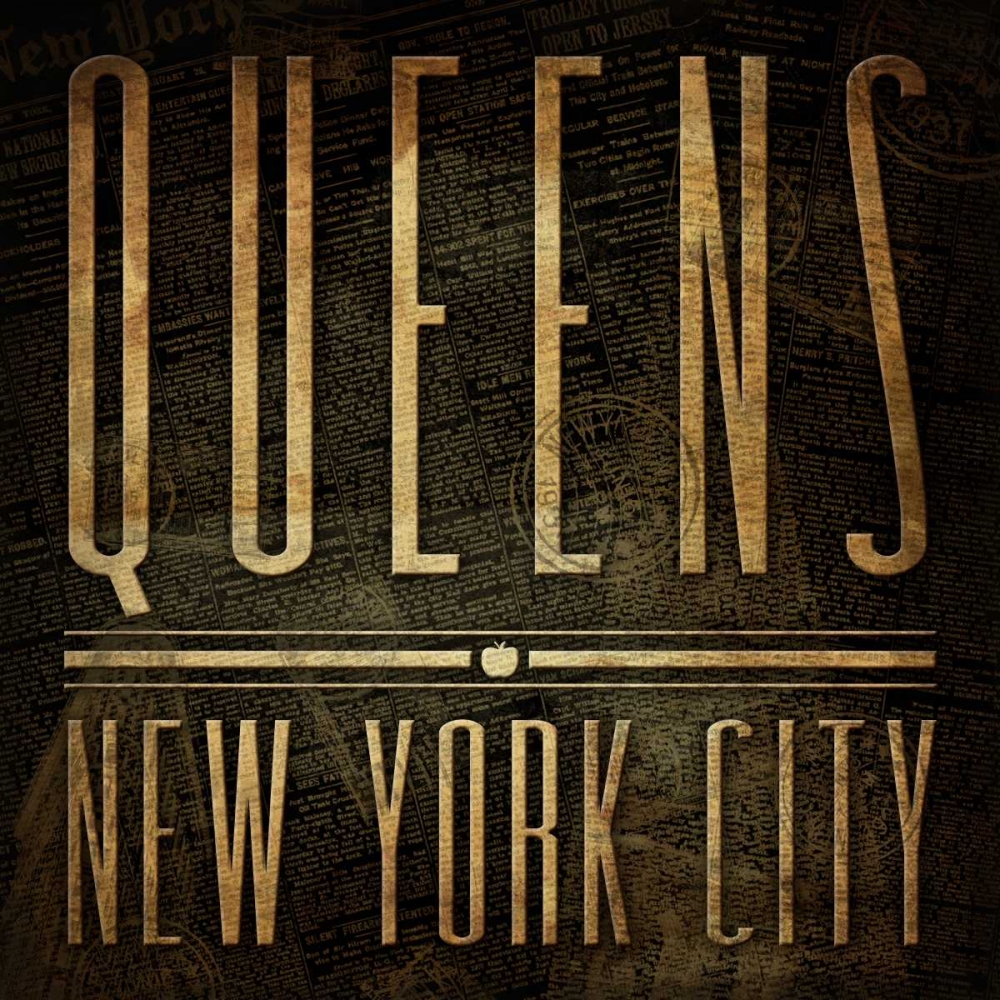 Queens Print art print by Jace Grey for $57.95 CAD