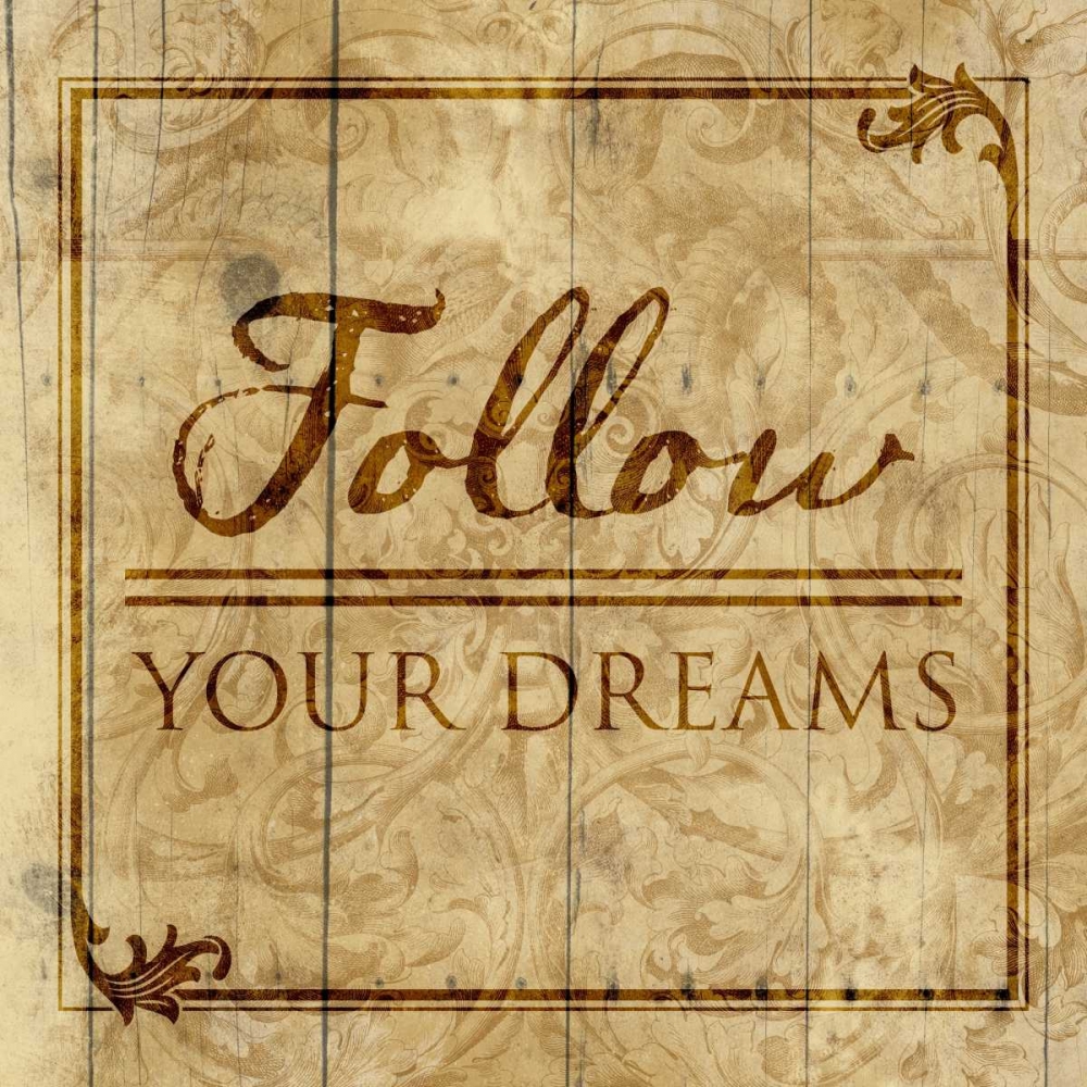 Follow art print by Jace Grey for $57.95 CAD