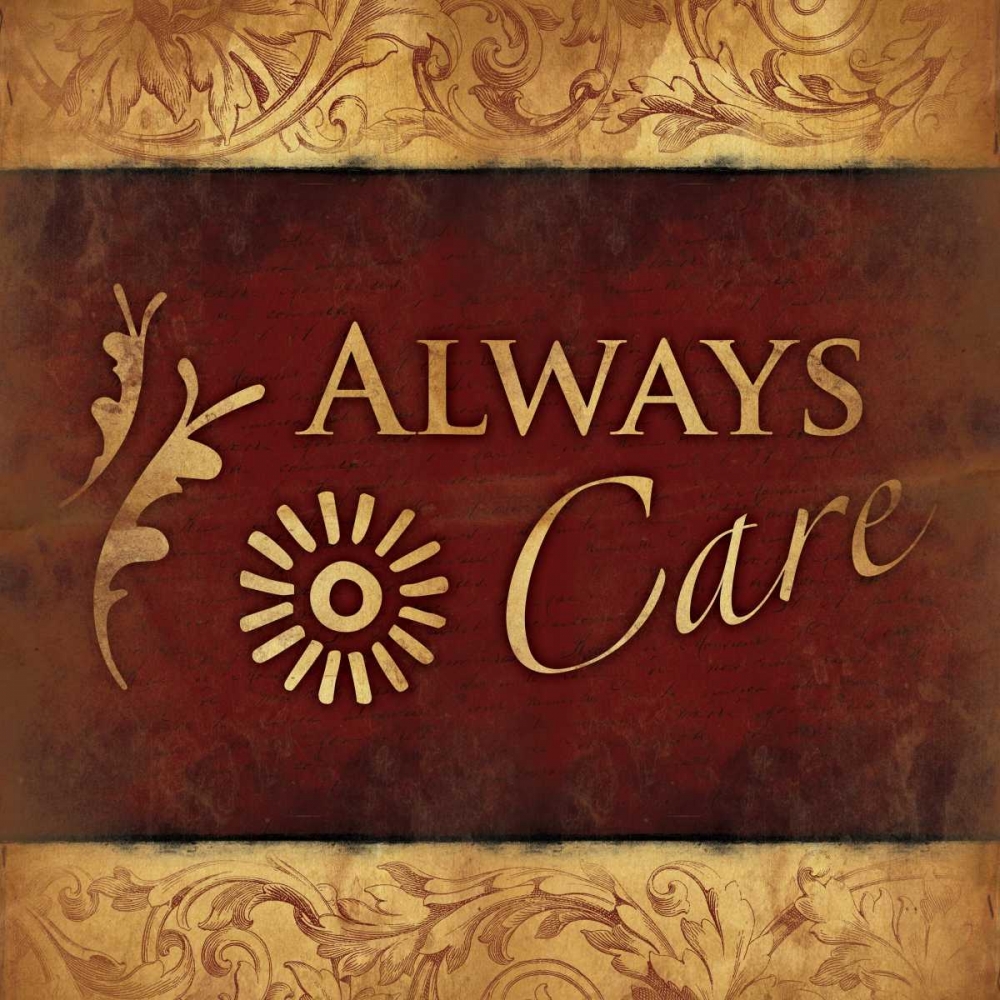 Always care art print by Jace Grey for $57.95 CAD