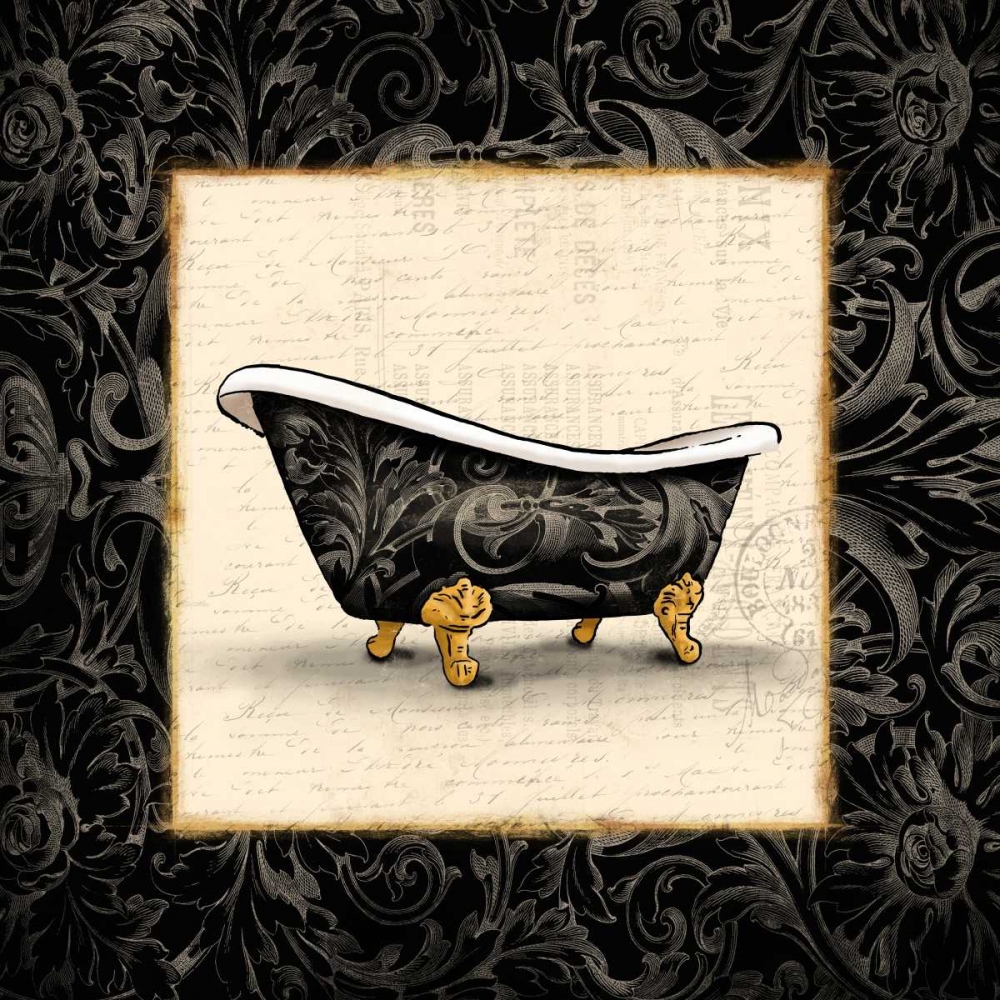 Cream Bath 2 Bordered art print by Jace Grey for $57.95 CAD