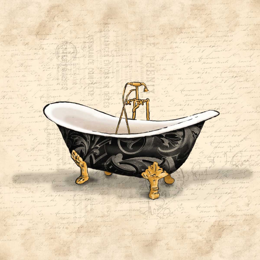 Black Bath 4 art print by Jace Grey for $57.95 CAD