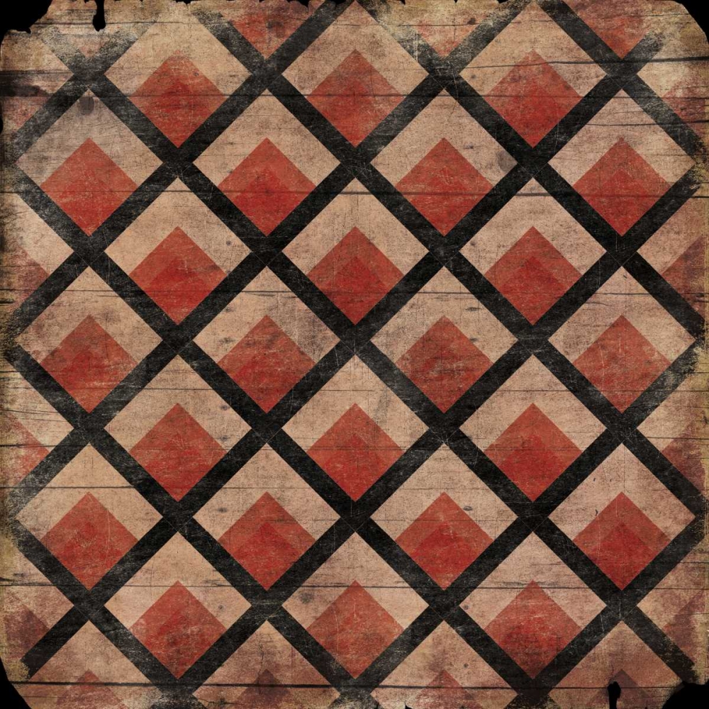 Red pattern art print by Jace Grey for $57.95 CAD