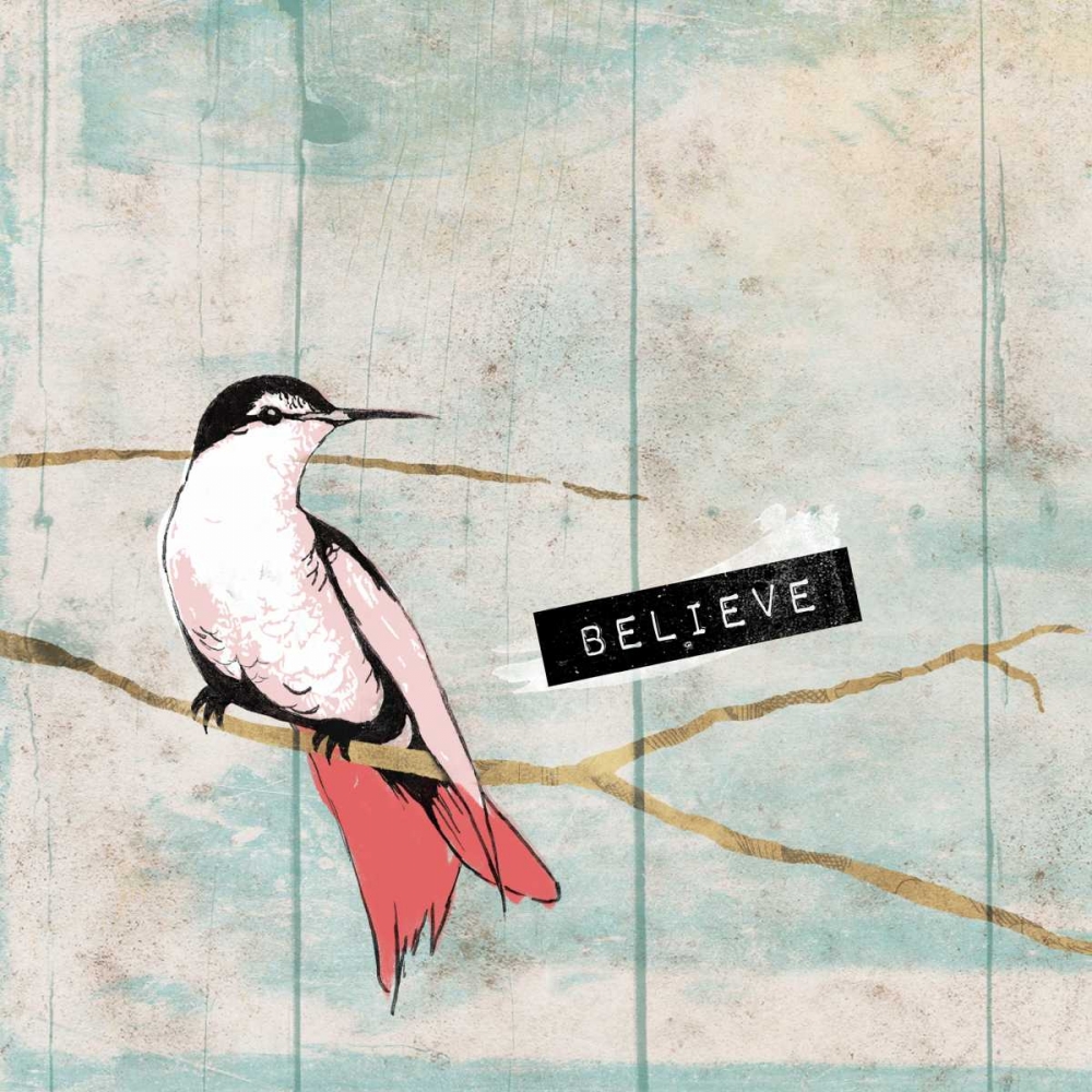 Believe Bird art print by Jace Grey for $57.95 CAD