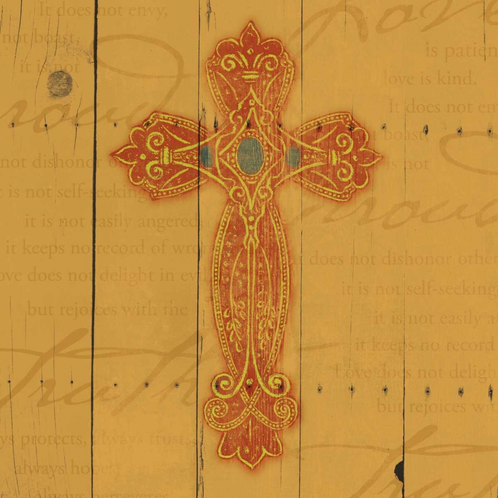 Wood Cross 1 art print by Jace Grey for $57.95 CAD