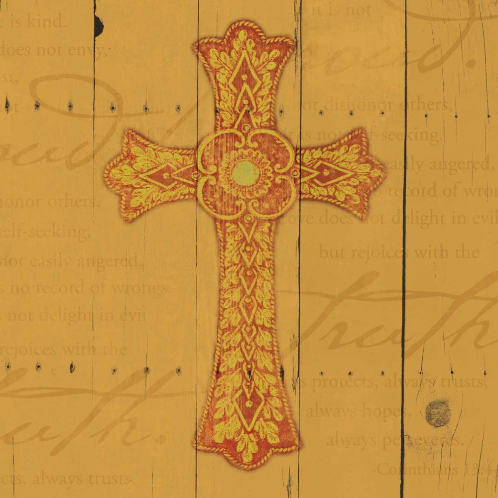 Wood Cross 2 art print by Jace Grey for $57.95 CAD