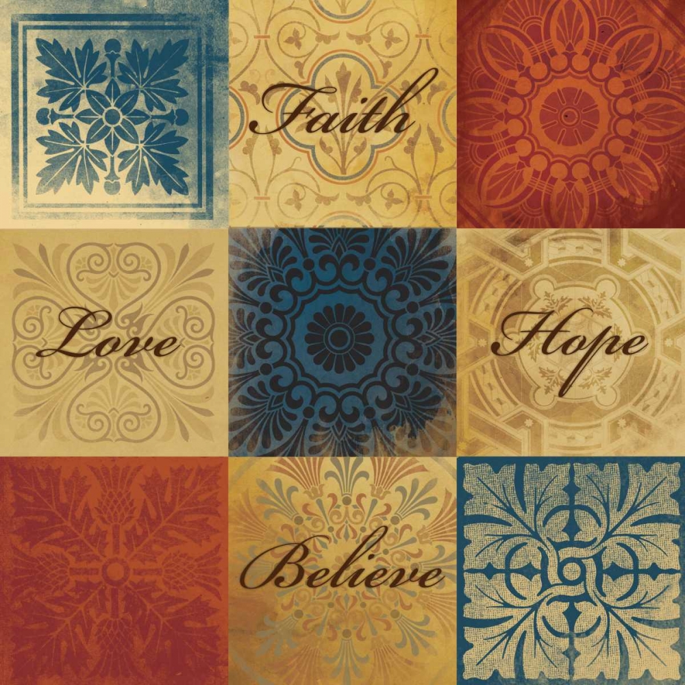 Patterned 9 patch art print by Jace Grey for $57.95 CAD
