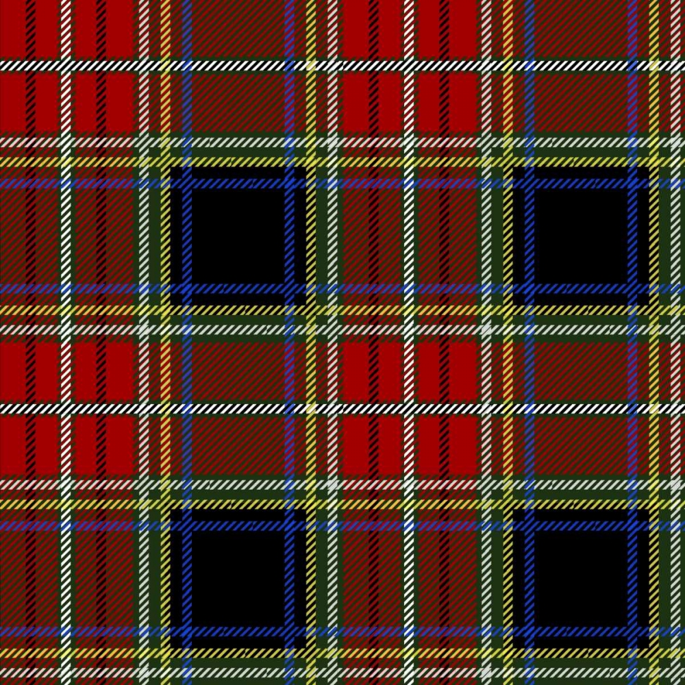 Red Black Blue Plaid art print by Jace Grey for $57.95 CAD