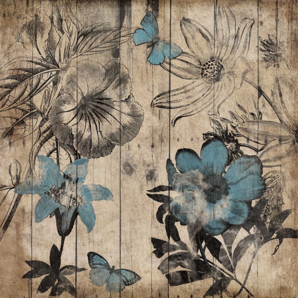 Wood Floral art print by Jace Grey for $57.95 CAD