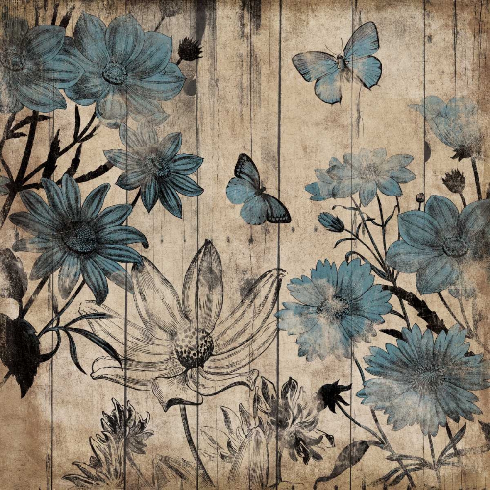 Wood Floral Mate art print by Jace Grey for $57.95 CAD