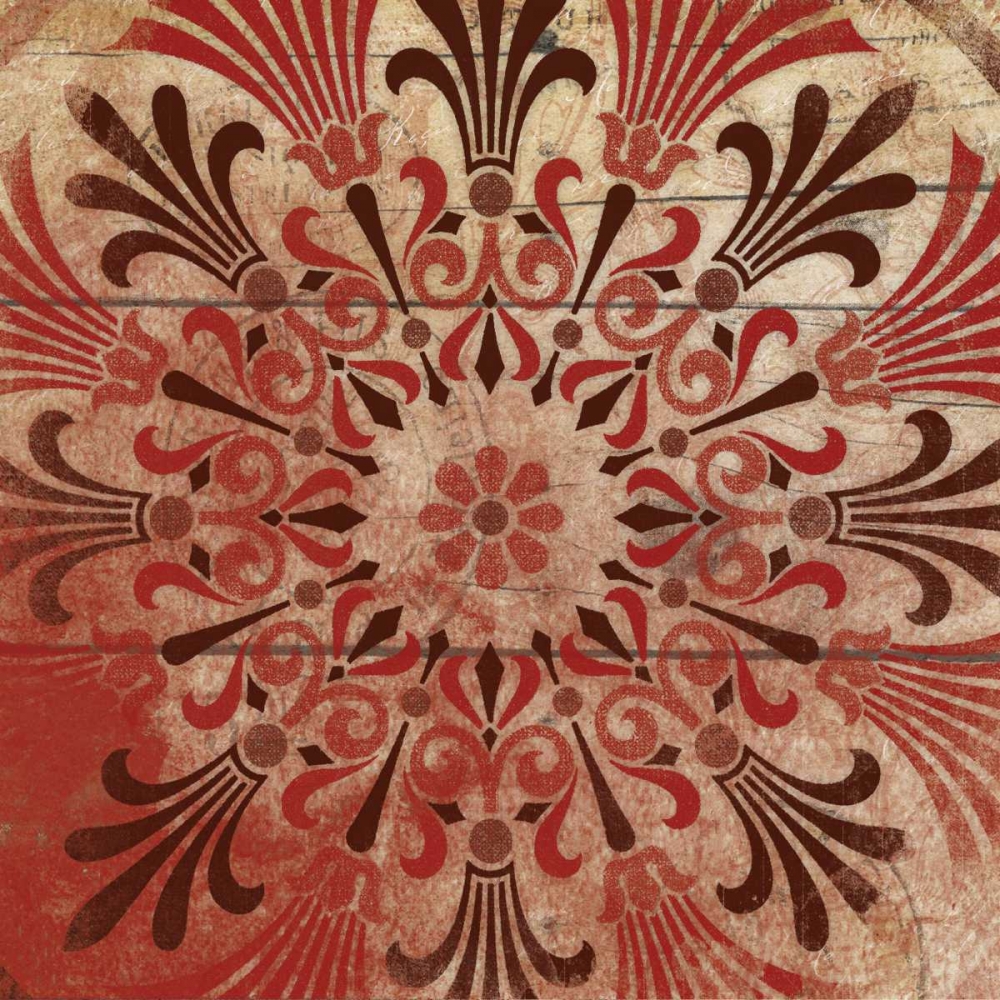Red Pattern 3 art print by Jace Grey for $57.95 CAD