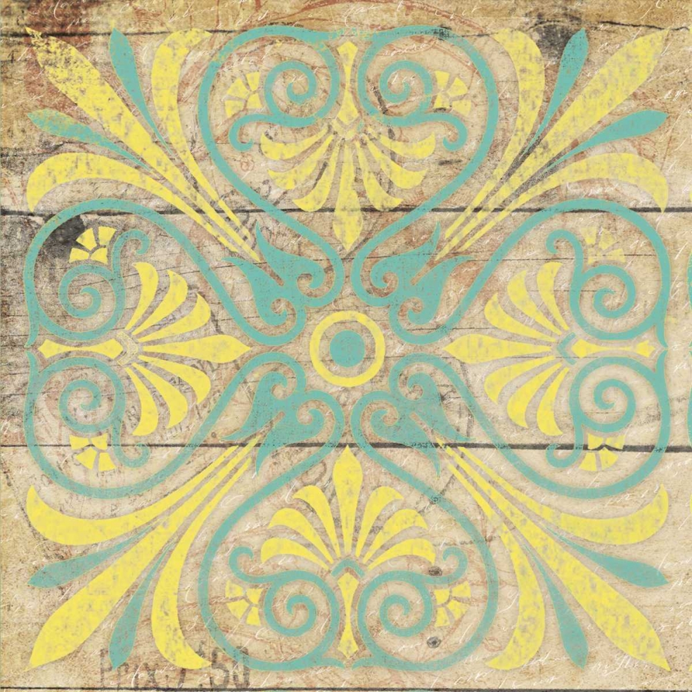 Turq Pattern 5 art print by Jace Grey for $57.95 CAD