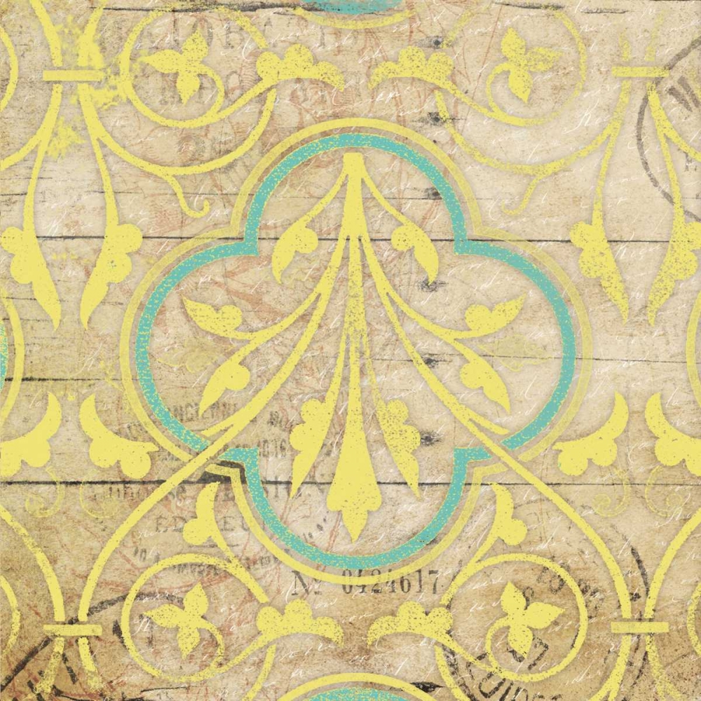 Turq Pattern 7 art print by Jace Grey for $57.95 CAD