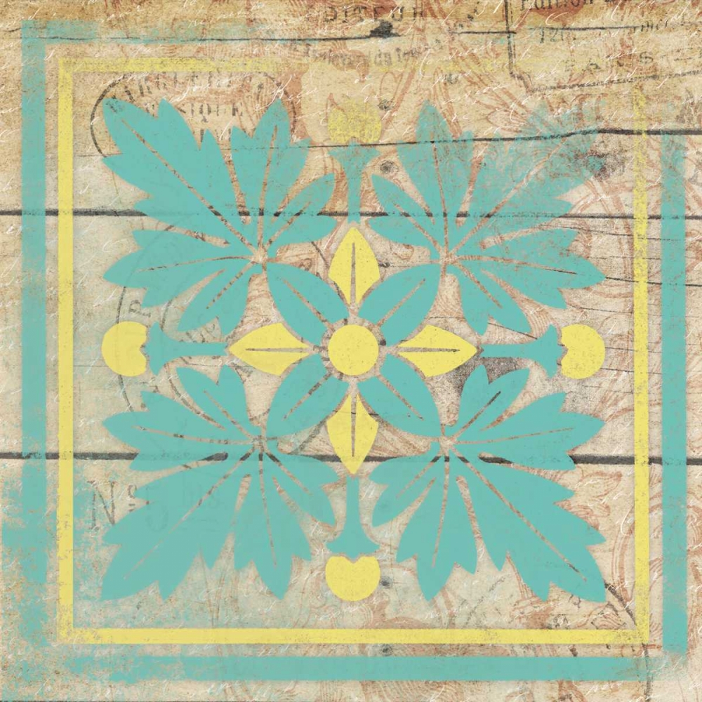 Turq Pattern 8 art print by Jace Grey for $57.95 CAD