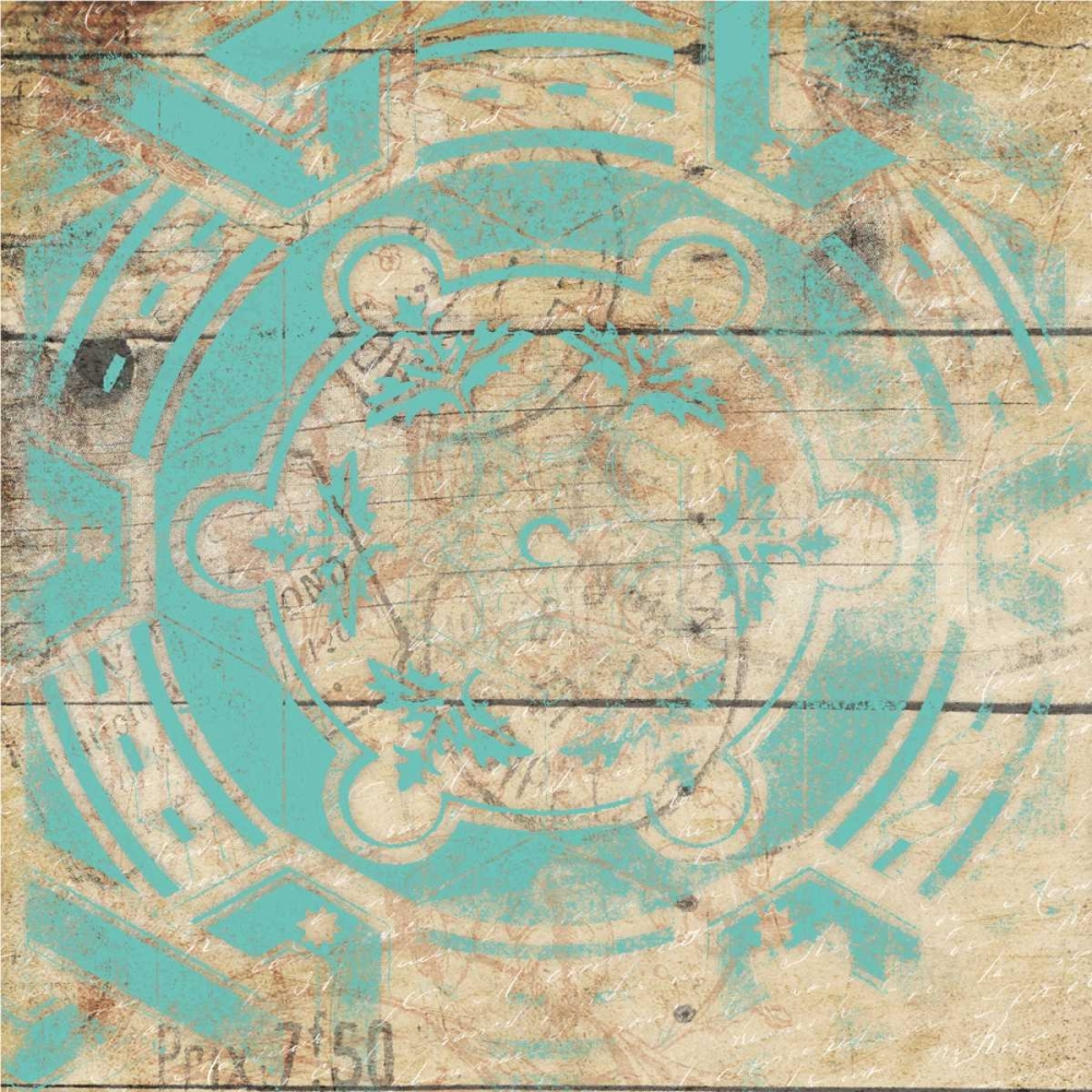 Turq Pattern 9 art print by Jace Grey for $57.95 CAD