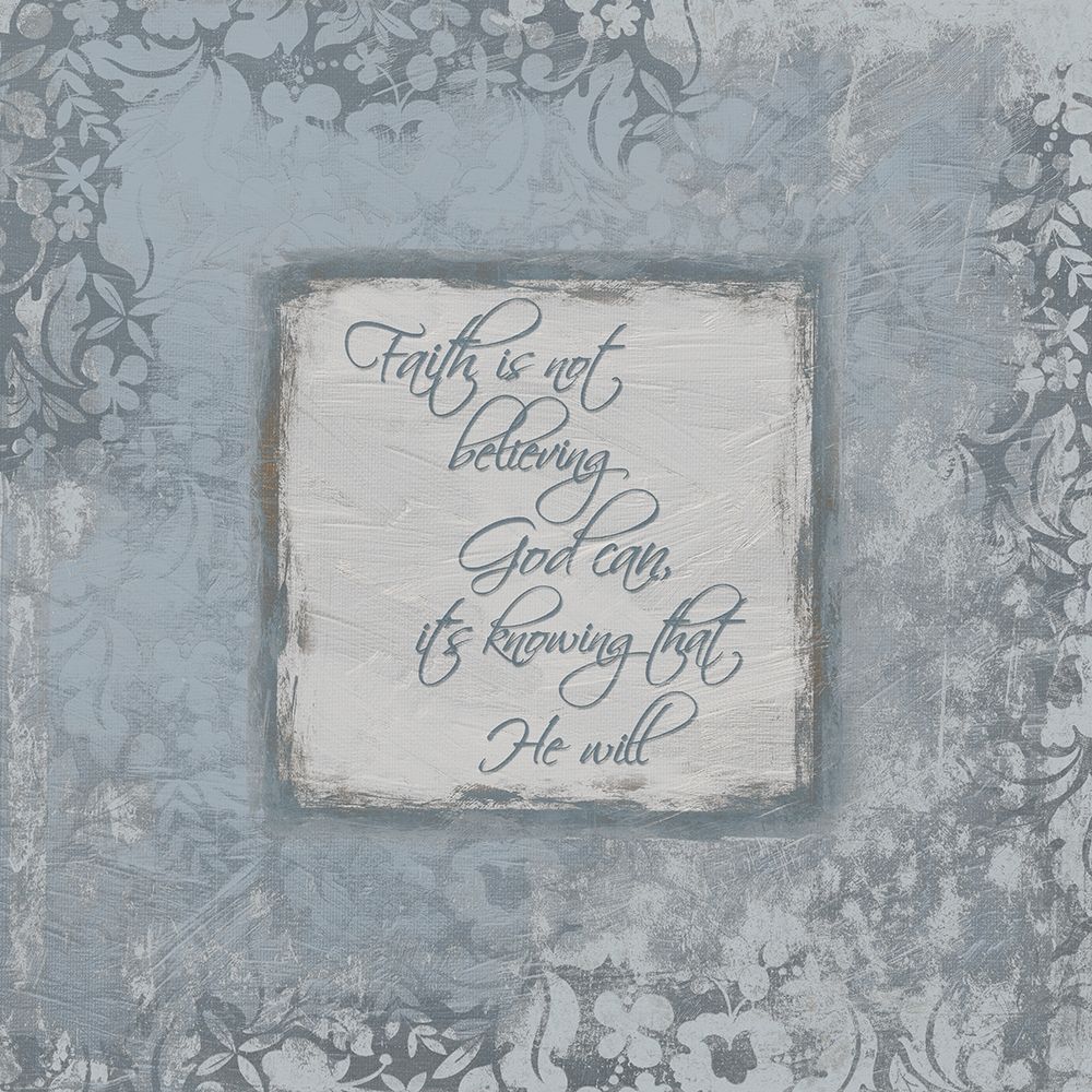 Faith Silver art print by Jace Grey for $57.95 CAD