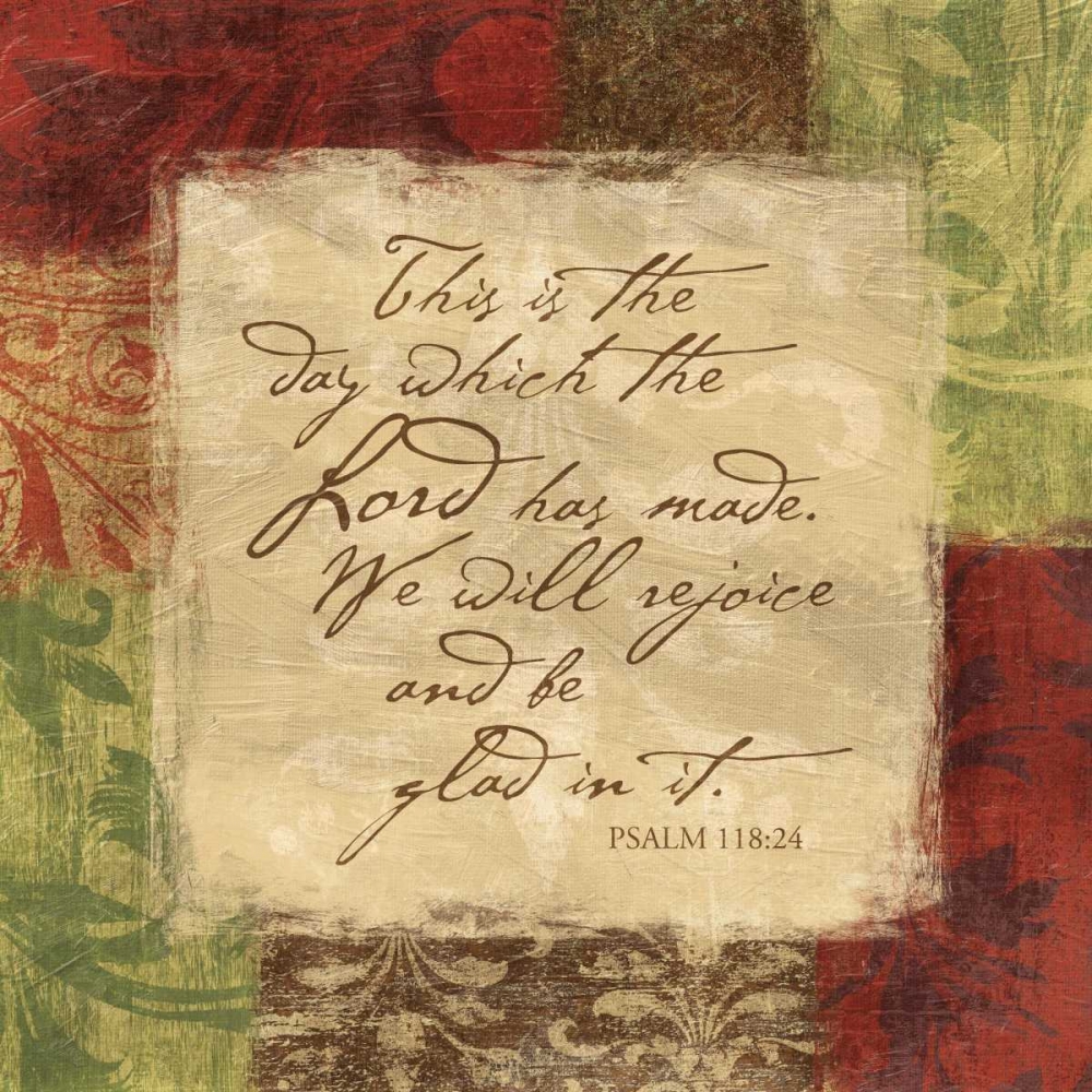 Psalm 118-24 art print by Jace Grey for $57.95 CAD