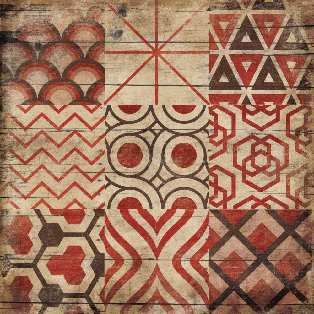 Geo Patch art print by Jace Grey for $57.95 CAD
