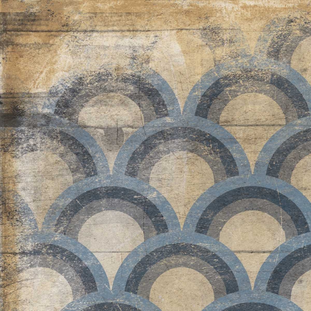Blue Geo 1 art print by Jace Grey for $57.95 CAD