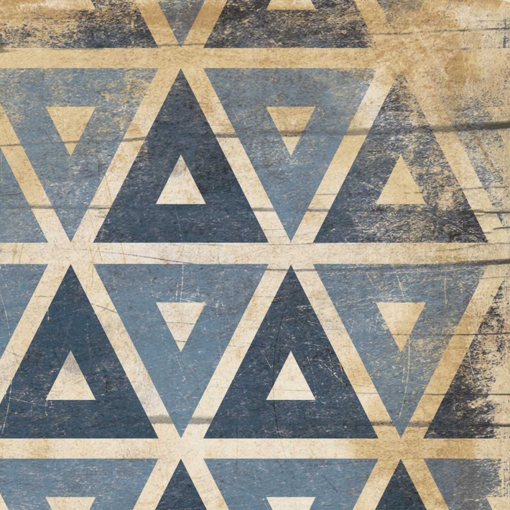 Blue Geo 3 art print by Jace Grey for $57.95 CAD