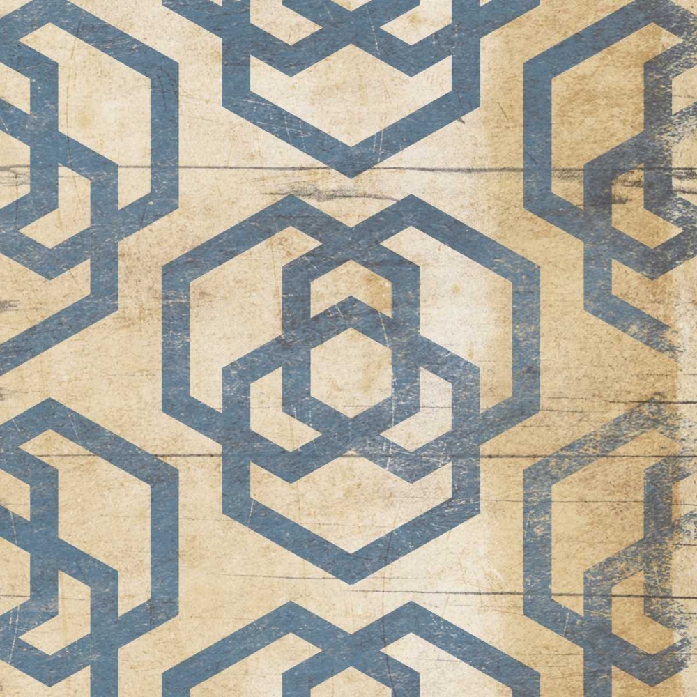 Blue Geo 6 art print by Jace Grey for $57.95 CAD