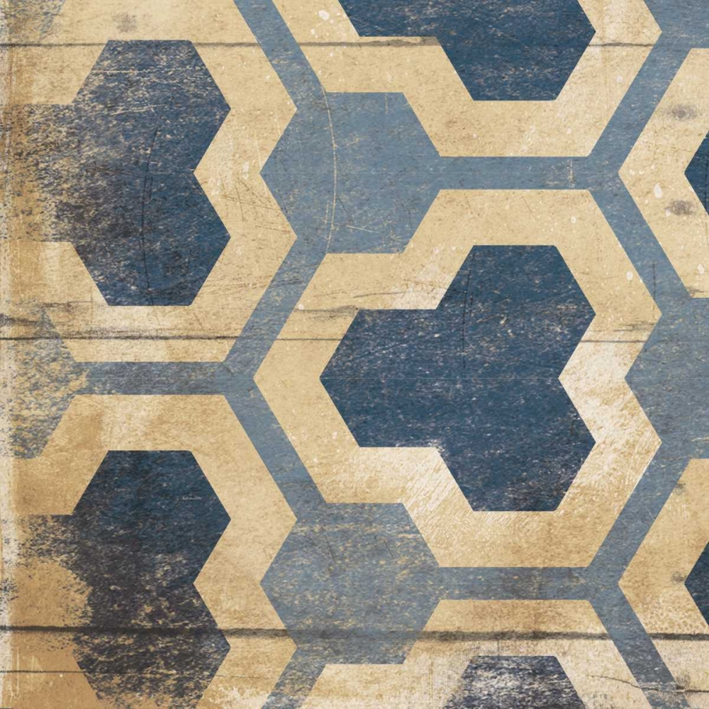 Blue Geo 7 art print by Jace Grey for $57.95 CAD
