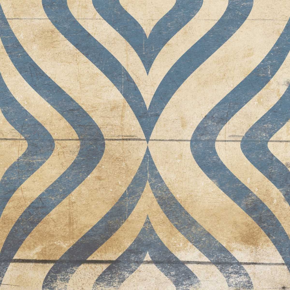 Blue Geo 8 art print by Jace Grey for $57.95 CAD