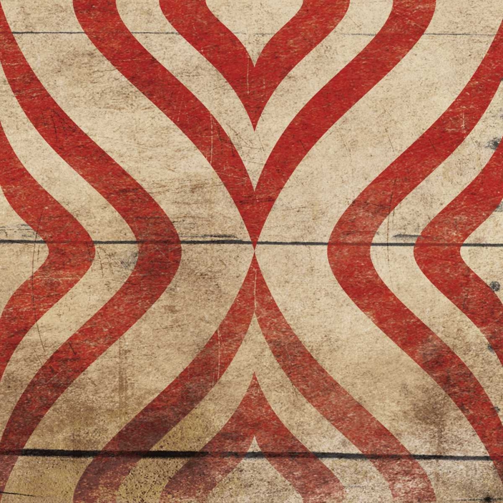 Red Geo 8 art print by Jace Grey for $57.95 CAD