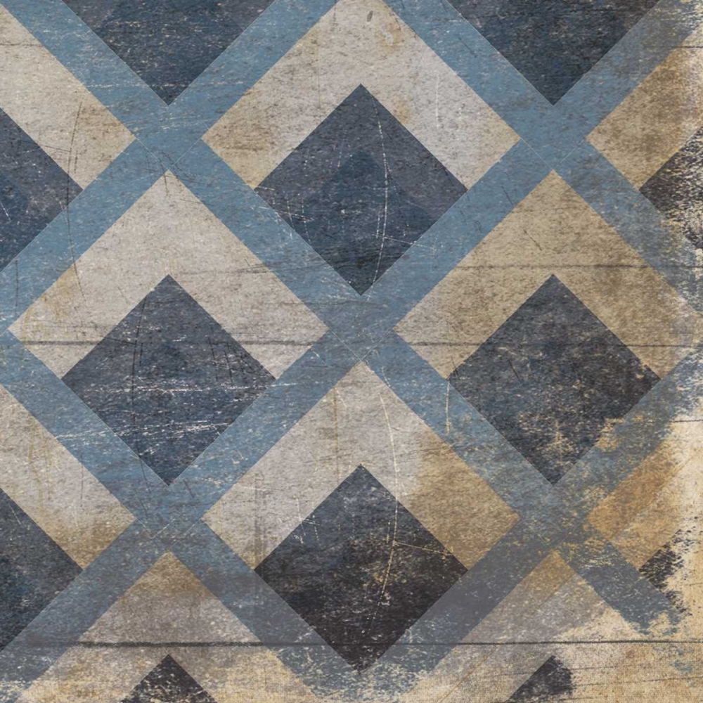 Blue Geo 9 art print by Jace Grey for $57.95 CAD