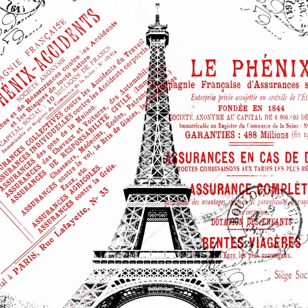 Paris 3 art print by Jace Grey for $57.95 CAD
