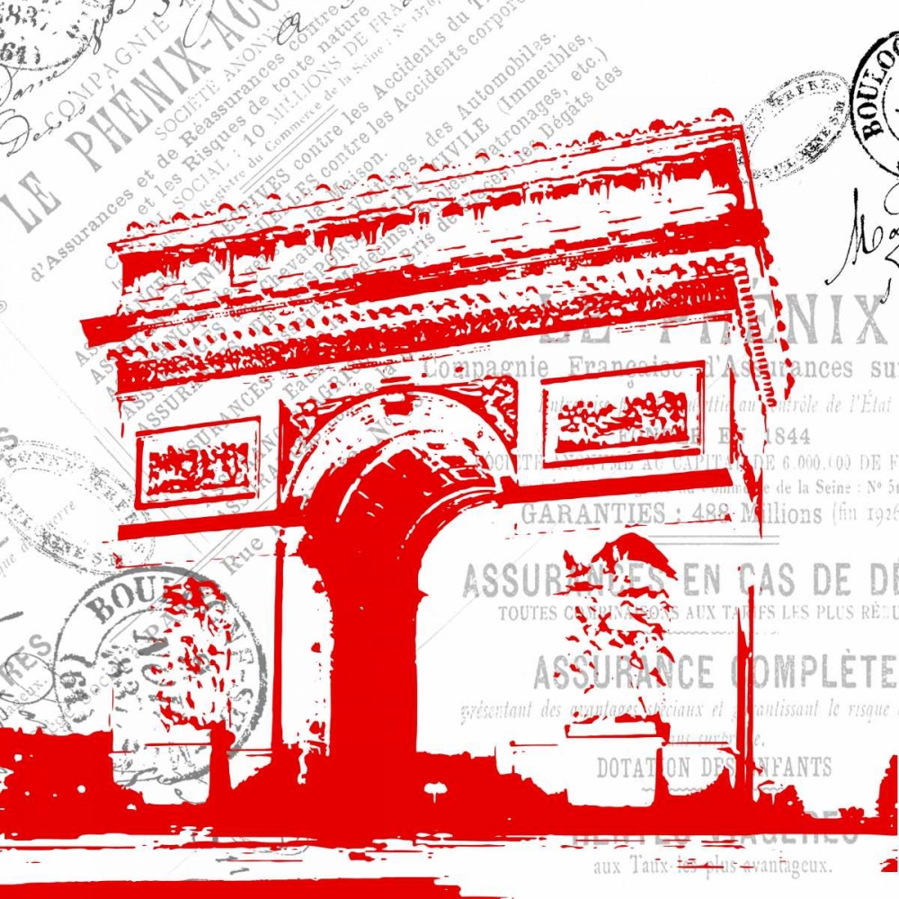 Paris 5 art print by Jace Grey for $57.95 CAD