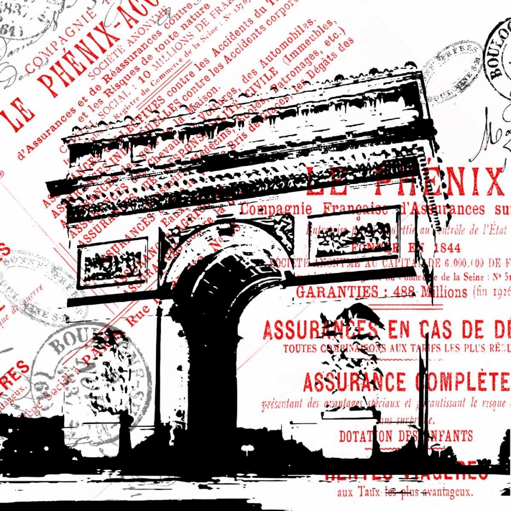 Paris 4 art print by Jace Grey for $57.95 CAD
