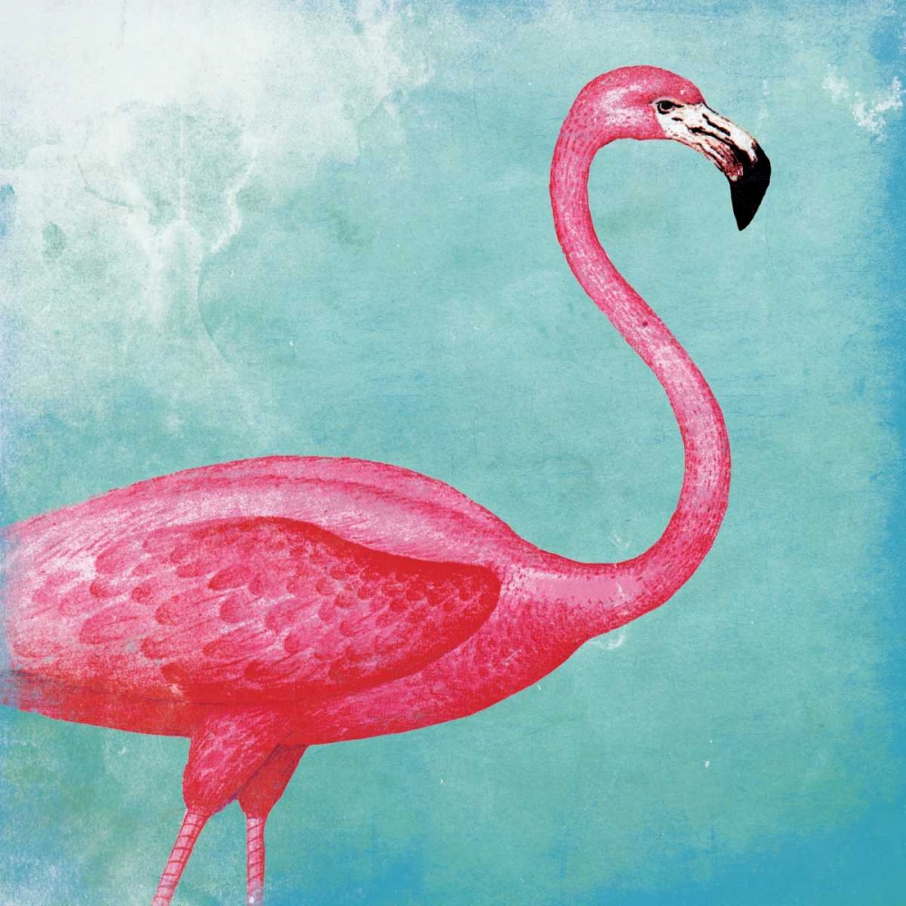 Tropical Flamingo 2 art print by Jace Grey for $57.95 CAD