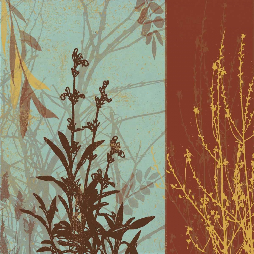 Floral Stripes art print by Jace Grey for $57.95 CAD