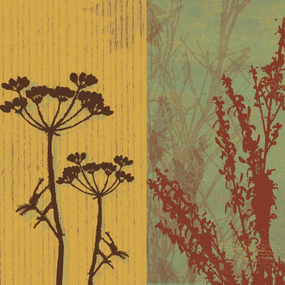 Floral Stripes 2 art print by Jace Grey for $57.95 CAD