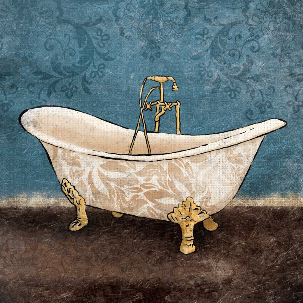 Floral Bath 1 art print by Jace Grey for $57.95 CAD