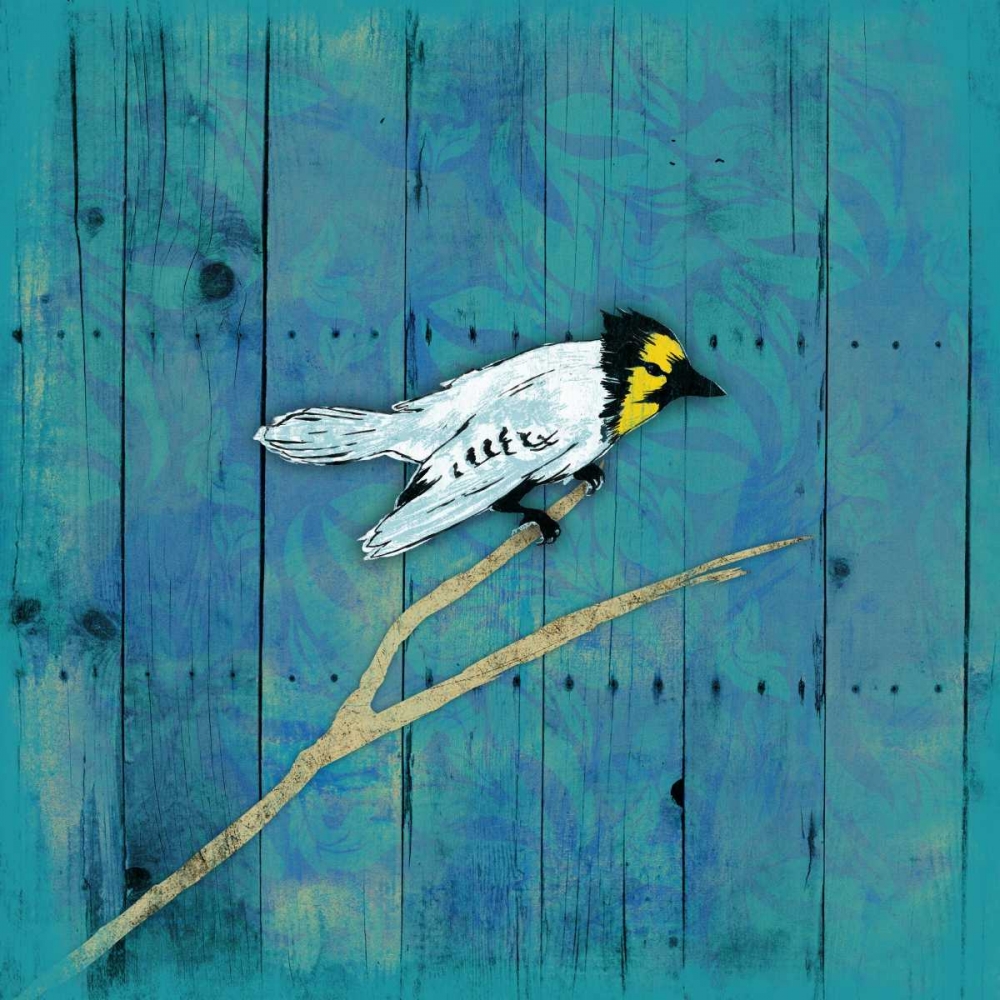 Blue Hue Bird 1 art print by Jace Grey for $57.95 CAD