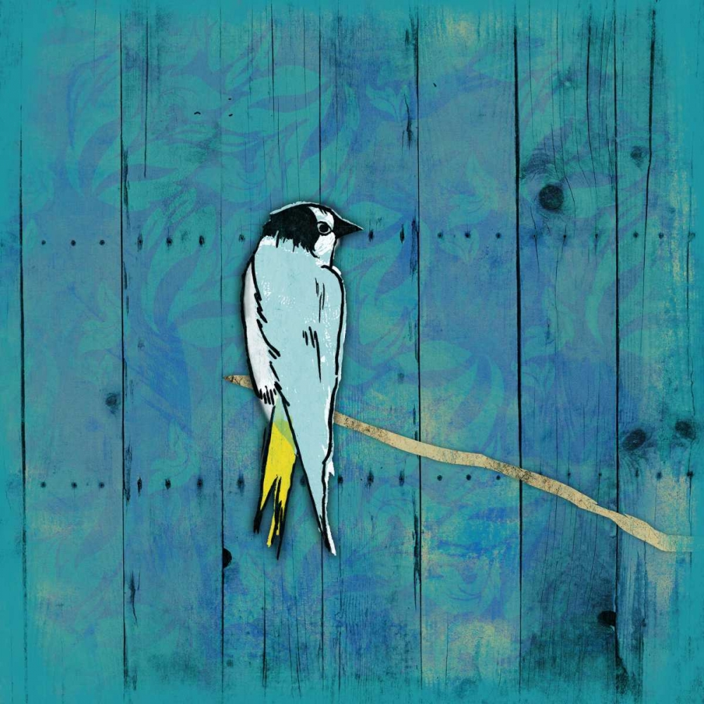 Blue Hue Bird 2 art print by Jace Grey for $57.95 CAD