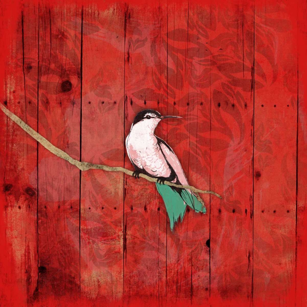 Red Hue Bird 1 art print by Jace Grey for $57.95 CAD