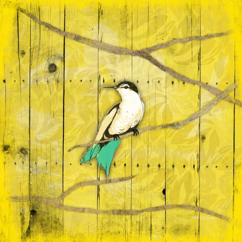Yellow  Hue Bird 2 art print by Jace Grey for $57.95 CAD