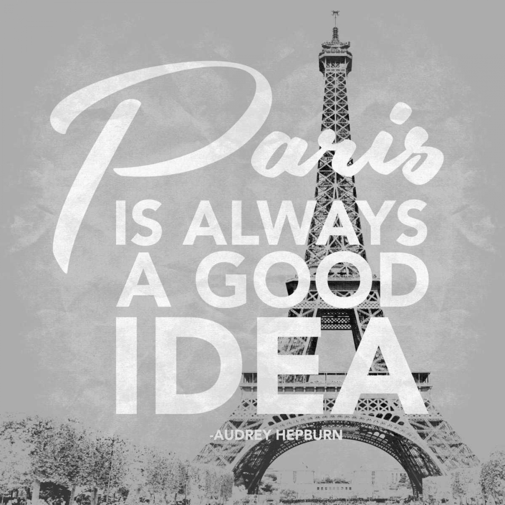 Paris Grey art print by Jace Grey for $57.95 CAD