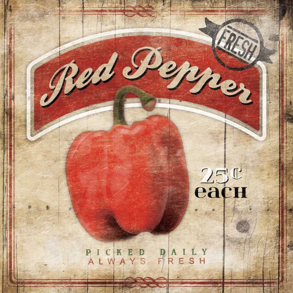 Red Peppers art print by Jace Grey for $57.95 CAD