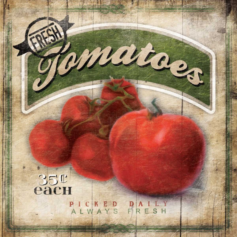 Tomatoes art print by Jace Grey for $57.95 CAD