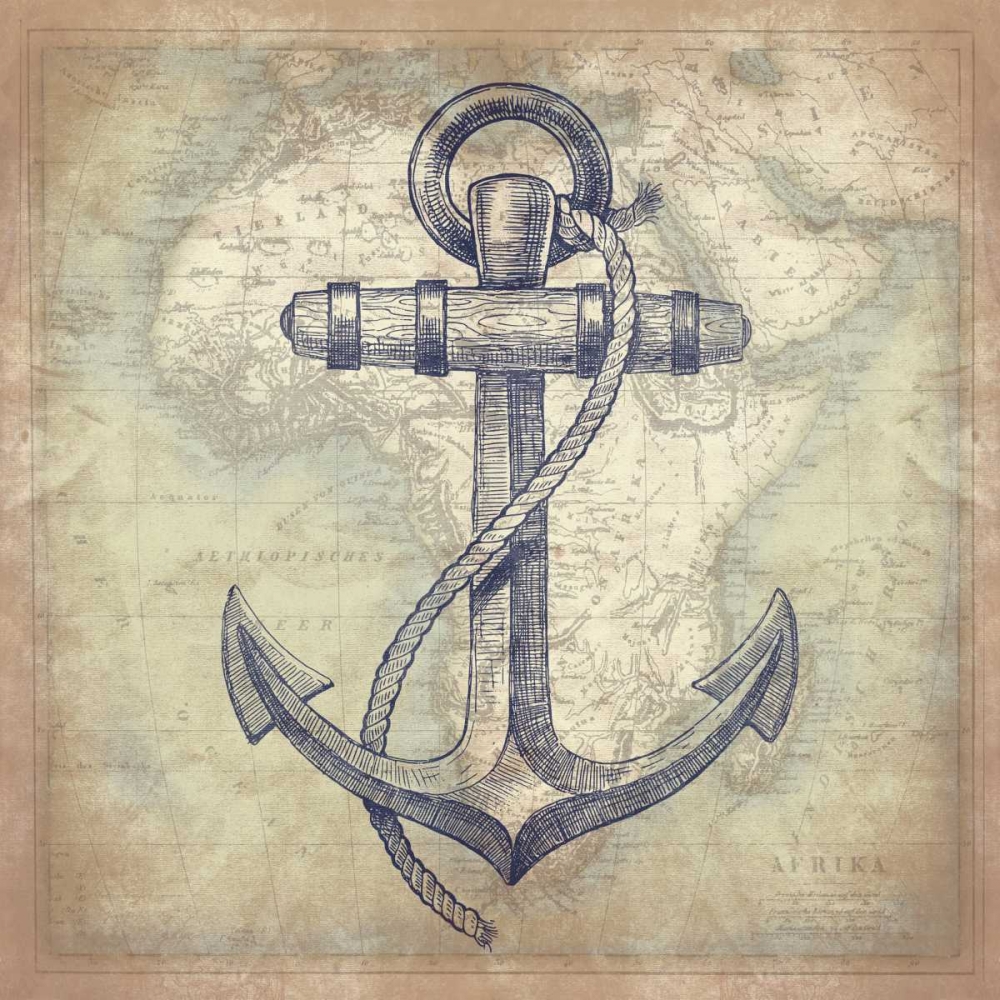 Coastal Map Mate art print by Jace Grey for $57.95 CAD