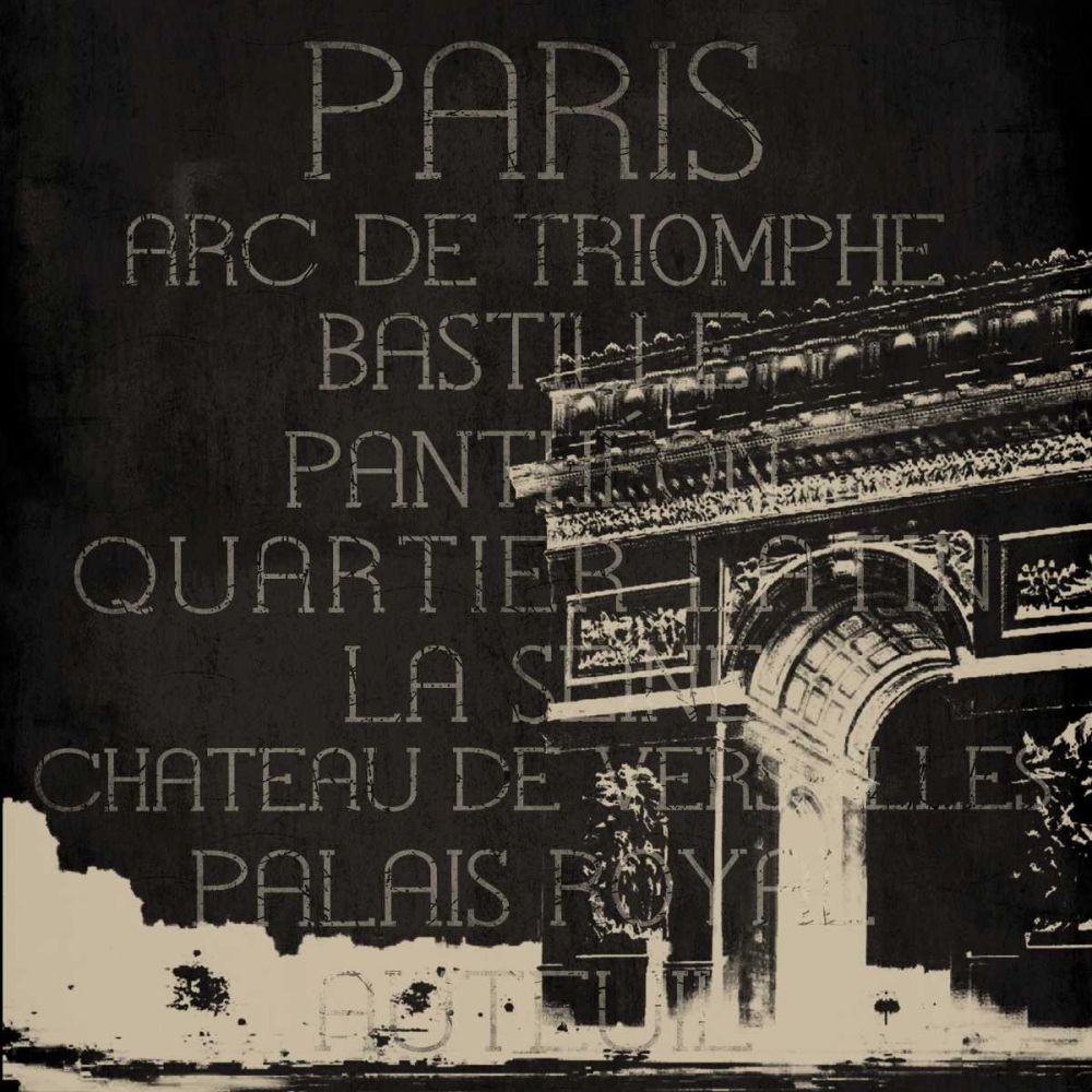 Paris type 2 art print by Jace Grey for $57.95 CAD