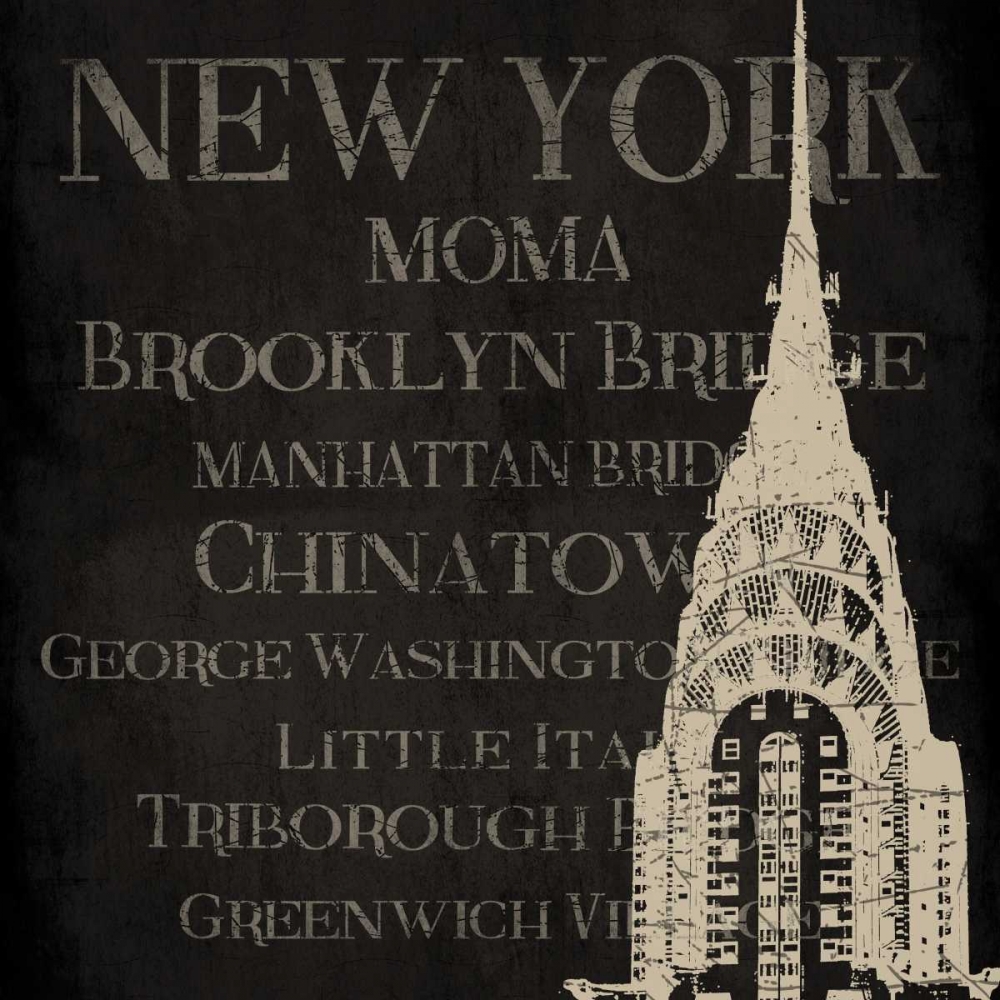 New York type 2 art print by Jace Grey for $57.95 CAD