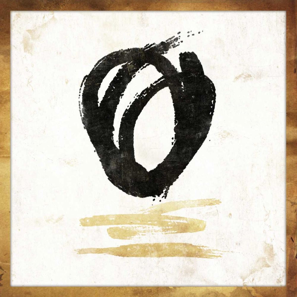 Gold Abstract art print by Jace Grey for $57.95 CAD