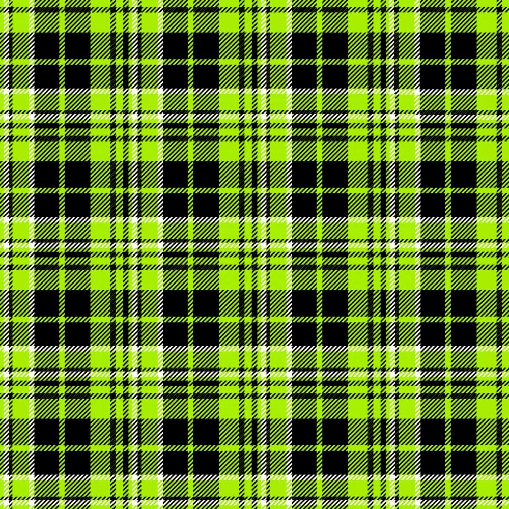 Lime Plaid art print by Jace Grey for $57.95 CAD