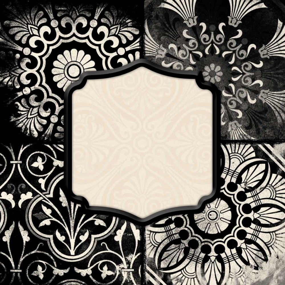 Black cream border art print by Jace Grey for $57.95 CAD